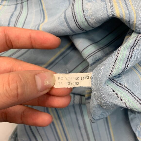 Vintage Tommy Bahama Shirt Mens XL Extra Large Silk Blend Textured Floral Hawaii - Picture 11 of 14